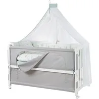 roba® Beistellbett Room Bed, Beistellbett zum Elternbett, komplette Ausstattung
