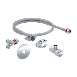 Geberit Wasseranschlusset 147035001 für Unterputz-Spülkästen, für WC-Aufsätze