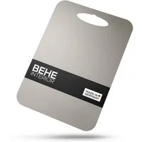BEHE Interior Schneidebrett Edelstahl Schneidebrett Set - Rutschfest, hygienisches Frühstücksbrett, mit Griff, (1-St), Rutschfeste, selbstklebende Gummigleiter schützen Arbeitsfläche