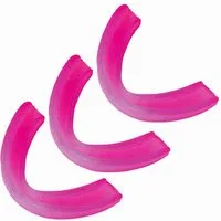 BAY-Sports Zahnschutz 3xSet Kinder Zahnschützer Mundschutz Zahnschutz Sport Kampfsport (3er Set, Zahnschutz), Für Kinder bis ca. 12 Jahre, Sparset in vielen Farben