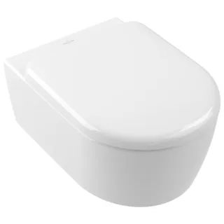 Villeroy und Boch Skyla WC-Set 5656CL01 370x530x315mm, wandhängend, mit TwistFlush, Weiß Alpin