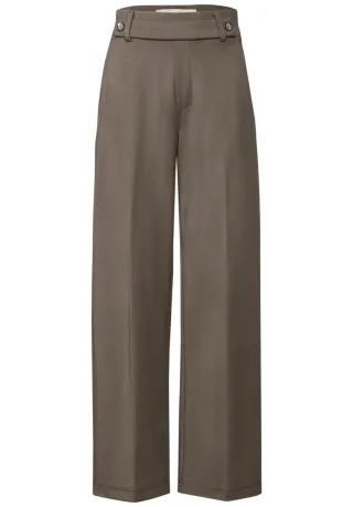 Street One - Straight Leg Hose braun - Gr. - 30