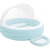 Intex Planschbecken Swimcenter Canopy Lounge 277x221x137cm, mit abnehmbaren Sonennschutz