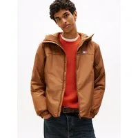 Tommy Jeans Outdoorjacke Freizeitjacke, Übergangsjacke, Regular Fit, Kapuze