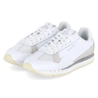 Bullboxer Low Sneaker - Gr. 36 - Weiß - Leder & Textil