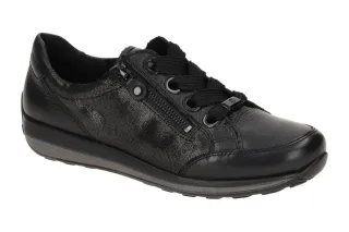 ara 12-44587 91 OSAKA-HIGHSOFT Damenschuhe Schwarz Glattleder Velourleder beq...