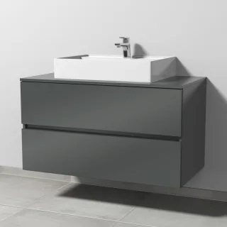 Sanipa Solo One Keramik-Set Angular Waschtisch-Set  PS21379