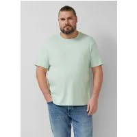 s.Oliver Kurzarmshirt T-Shirt T-Shirt mit Crew Neck und Logoprint