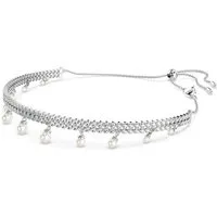 Swarovski Collier Swarovski Damen-Kette Metall Swarovski-Kristall