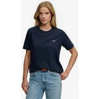 Superdry T-Shirt SIGNATURE EMB TEE Baumwolle, relaxed fit