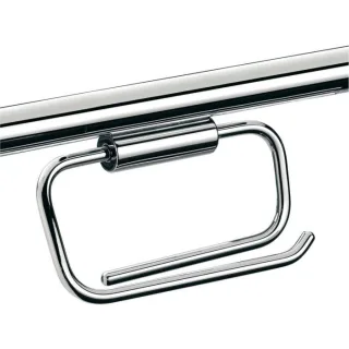 Emco Toilettenpapierhalter System 2 350000103 chrom, für Stützgriffe