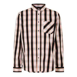 Hugo - Hemd für Herren, Oxford-Stil (Rot/Schwarz/Weiß)