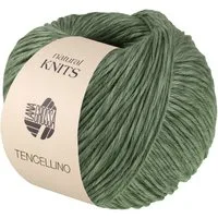 LANA GROSSA TENCELLINO Sommergarn aus Leinen und Tencel mit edlem Glanz Häkelwolle, 125 m (Klassisch verzirntes Garn, mattes Leinen & seidigem Tencel), 50 g