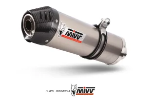 Sport Auspuff Komplettanlage MIVV Oval Titan Kawasaki 650 Versys Bj.2015-2020 Typ:LE650E +EURO-4 ABE
