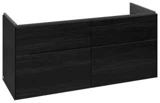 Villeroy & Boch Waschtischunterschrank Subway 3.0 C56801 1272x576x478mm 4 Ausz. Waschtisch mittig Bl C56801AB