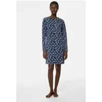 Mey Nachthemd Mey Damen Nachthemd langarm Serie Branches (1-tlg)