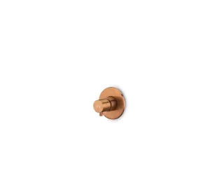 JEE-O Slimline Unterputz-Umsteller für Wanne/Brause, bronze, 800-2604 800-2604