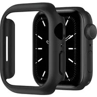 AVANA Smartwatch-Hülle für Apple Watch Series 9 8 7 41mm / 45mm Hülle Schutzhülle Case Cover, offenes Display, Schwarz