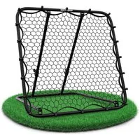 NEOLYMP Rebounder für Fußball – Stufenlos verstellbar für intensives Training, (Rebounder – für Schusstechnik, Pässe & Ballannahme), Fußball Trainingszubehör mit Metallrahmen – für drinnen und draußen