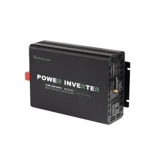 SMARAAD Pure Sine Wave Inverter DC 12V 24V To AC 220V 50Hz Dual Fan Power Supply Converter