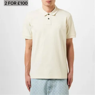 Boss - "Passenger" Poloshirt für Herren (Naturweiß)