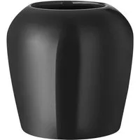 blomus Dekovase -LETA- Vase, Blumenvase, Blumengefäß: Modernes Design (1 St), mundgeblasenes Glas, wahres Unikat, Zweige & Blumen