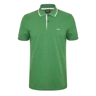 Boss - "Firenze" Poloshirt für Herren, kurzärmlig (Grün)