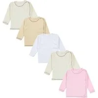 TupTam Wickelshirt TupTam Unisex Baby Wickelshirt Langarm 5er Pack