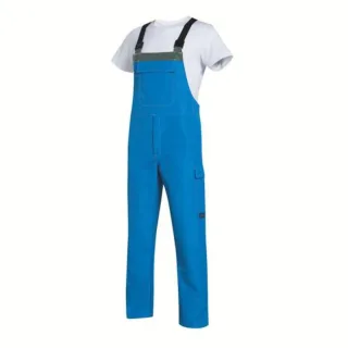 uvex protection perfect acid Herren Bundhose - Chemikalienschutz blau/grau 44/46 - 9840406