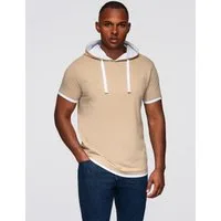 OMBRE Kapuzensweatshirt Herren-T-Shirt mit Kapuze