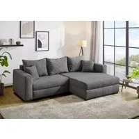 Jockenhöfer Gruppe Ecksofa Elmau XL L-Form, B: 261 cm, mit Bettfunktion, Bettkasten & 2 Zierkissen