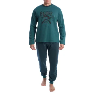 Männer Winter Plüsch Baumwolle Pyjamas KLP6