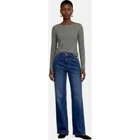 Zero Kurzarmshirt Damen Shirt mit U-Boot-Ausschnitt (1-tlg) Material