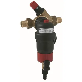 Syr - Sasserath Duo 2314 Rückspülfilter 2314.20.004 DN 20, mit Druckminderer und Manometer, manuell