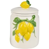 formano Dekofigur Vorratsdose Porzellan Deko Dose mit Deckel 19cm weiß glasiert