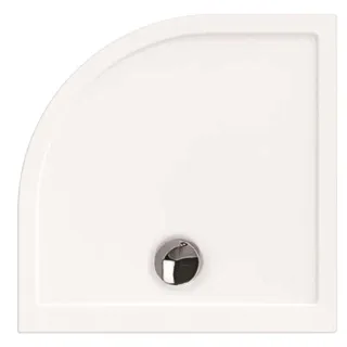Hoesch Samar Viertelkreis-Duschwanne 4459.010 90 x 90 x 2,5 cm, weiß, ultraflach