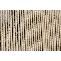 La Tenda Türvorhang CASA TOULON 3 Seilvorhang creme beige, Ösen, halbtransparent, 90 x 210 cm, Kunststoff - Schrauben inklusive