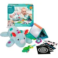 Ravensburger Greifspielzeug Play+ Nashorn Spielkissen (für die Bauchlage)