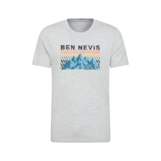Mountain Warehouse - "Ben Nevis" T-Shirt für Herren (Hellgrau)