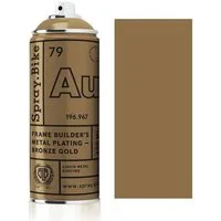 Spray.Bike Sprühflasche SPRAY.BIKE Fahrrad Lackspray - Vorbereiten & Vollenden Kollektion (Metal Plate - Bronze), UV-resistent, wetterfest