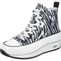Rieker Plateausneaker High Top-Sneaker, Schnürboots in bequemer Form