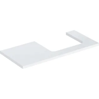 Geberit ONE Waschtisch-Platte, Ausschnitt rechts, für Aufsatzwaschtisch 505324001