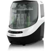 Baby Brezza Dampfsterilisator Flaschenspüler und Sterilisator mit HEPA-Filter und Trocknung, Spült, trocknet & sterilisiert Flaschen und Zubehör vollautomatisch