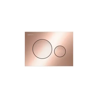 LAUFEN Betätigungsplatte MOON INEO 203x145x6 aus Kunsstoff, PVD Rosegold glänzend, H9001141620001 H9001141620001