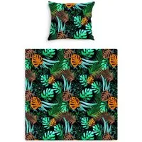 Amilian Babybettwäsche Kinderwagenset - 2tlg. Kinderbettwäsche - 80x80cm + 35x40cm, 100% Baumwolle, 2 teilig, Bettwäscheset für Kinderwagen, Wiege, Babybett - Baby Bettwäsche