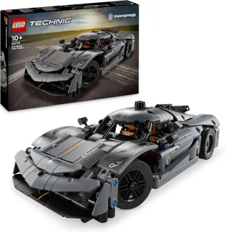 Lego Technic 42173 - Koenigsegg Jesko Absolut Supersportwagen in grau