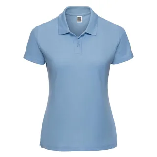 Russell - "Classic" Poloshirt für Damen (Himmel)