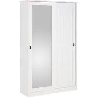 Home affaire Garderobenschrank Nekso mit Spiegel, Breite 114 cm, aus MDF oder Massivholz, FSC®