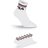 Fila Kurzsocken UNISEX QUARTER PLAIN SOCKS (6-Paar) mit Logo-Schriftzug