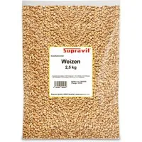 Supravit Weizen Futterweizen - Premium regionales Futtergetreide, Ergänzungsfutter für: Nutz-/ Wildtier